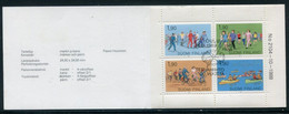 FINLAND 1989 Sports Booklet Used.  Michel 1074-77 - Oblitérés