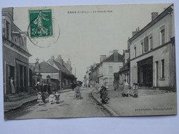 CPA 37 Indre Et Loire - CLERE - La Grande Rue - Cléré-les-Pins