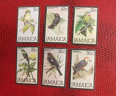 JAMAÏQUE 1980 6v Neuf MNH ** YT 485 / 490 Mi Pájaro Bird Pássaro Vogel Ucello Oiseau JAMAICA - Pappagalli & Tropicali