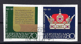 Liechtenstein 1971, Nr. 433-436, Minnesänger Gestempelt Used - Used Stamps