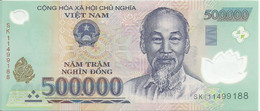 Vietnam 500.000 Dong 2011. UNC Polymer - Viêt-Nam