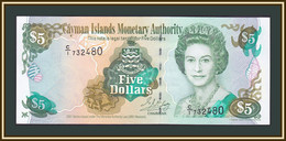 Кaймановы о-ва 5 Dollars 2001 P-27 (27a) UNC - Cayman Islands