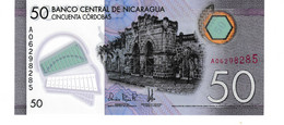 Nicaragua P.211 50 Cordobas 2012 Unc - Nicaragua