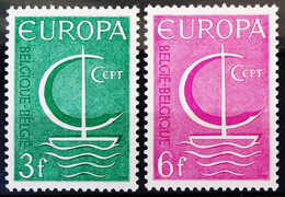 EUROPA 1966 - BELGIQUE                   N° 1389/1390                       NEUF** - 1966