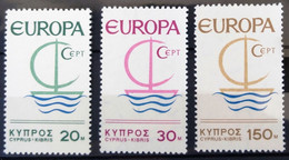 EUROPA 1966 - CHYPRE                   N° 262/264                       NEUF** - 1966