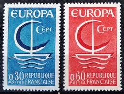 EUROPA 1966 - FRANCE                   N° 1490/1491                       NEUF** - 1966