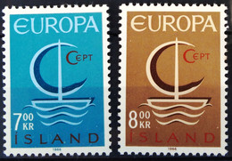 EUROPA 1966 - ISLANDE                   N° 359/360                       NEUF** - 1966