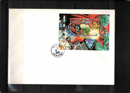 Comores 1978 Space / Raumfahrt ESA Block FDC - Afrika