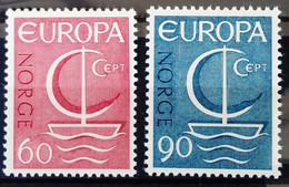 EUROPA 1966 - NORVEGE                   N° 501/502                       NEUF** - 1966