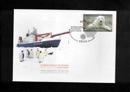 Germany / Deutschland 2008 International Polar Year 2007 / 2008 Interesting Cover - Anno Polare Internazionale