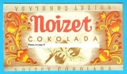 CHOCOLATE NOIZET - VRŠAC Serbia Ex Yugoslavia Kingdom Old Pre-WW2 Chocolate Wrapper 1930s * Emballage De Chocolat Serbie - Chocolat