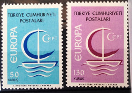 EUROPA 1966 - TURQUIE                   N° 1796/1797                       NEUF** - 1966