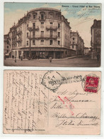 Suisse// Schweiz //  Vaud // Renens, Grand Hôtel Et Rue Neuve (carte Censurée) - Renens