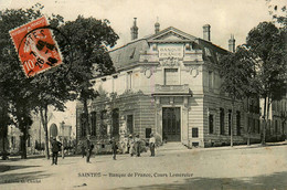Saintes * La Banque De France , Cours Lemercier * Banco Bank - Saintes