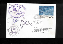 Groenland / Greenland 2005 Birds - Ecological Field Project  Interesting Cover - Covers & Documents