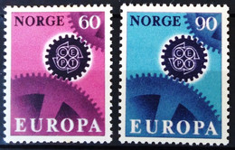 EUROPA 1967 - NORVEGE                    N° 509/510                        NEUF** - 1967