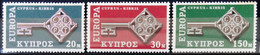 EUROPA 1968 - CHYPRE                    N° 299/301                       NEUF** - 1968