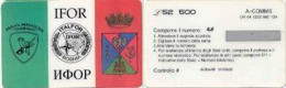 BOSNIA : BOS28 52500Lit ITALFOR    Ital.Flag (Rare Value!!) SATELLITE CARD MINT - Bosnien