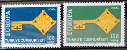 EUROPA 1968 - TURQUIE                    N° 1868/1869                       NEUF** - 1968