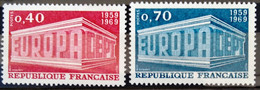 EUROPA 1969 - FRANCE                  N° 1598/1599                     NEUF SANS GOMME - 1969