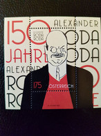 Austria 2022 Autriche Alexander Roda Roda 1872 1945 Genius Comedian Comedie Ms1v Mnh - Unused Stamps