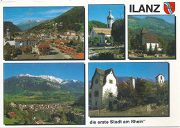 Ilanz - Die Erste Stadt Am Rhein  (5 Bilder)        Ca. 1980 - Ilanz/Glion