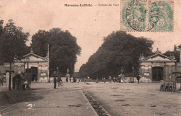 CPA - MAISONS-LAFFITTE - Entrée Du Parc - Edition Milville - Maisons-Laffitte