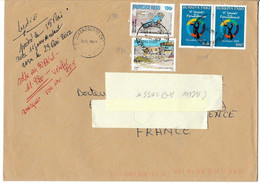 BURKINA FASO-Lettre Du  13 MAI 2012de OUAGA DOUGOU Pour La FRANCE N°-1372 -1376 & N°1308 X2(THEMATIQUE!) - Burkina Faso (1984-...)
