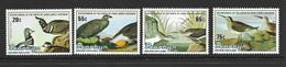 Penrhyn Island 1985 Audubon Bird Set Of 4 MNH - Penrhyn