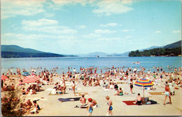 New York Lake George New Million Dollar Beach Looking North - Lake George