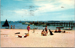 Massachusetts Cape Cod Hyannisport Beach 1960 - Cape Cod