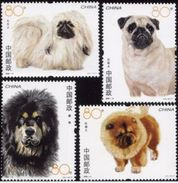 CHINA 2006-6 Dogs Stamps - Honden