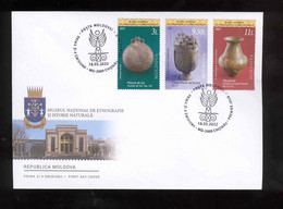 Moldova 2022 From The Patrimony Of The National Museum Of Ethnography And Natural History FDC - Moldova