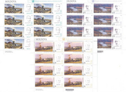 Moldova 2022 Paintings From The Patrimony Of National Museum Of Art 3Sheetlets**MNH - Moldova