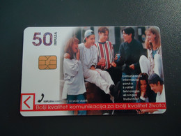 BOSNIA   USED  CARDS  MOBILE FAMILY - Bosnie