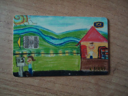 COSTA RICA USED CARDS PAINTING - Costa Rica