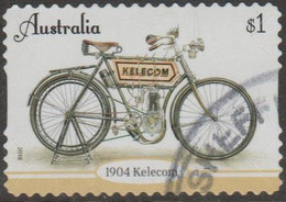 AUSTRALIA - DIE-CUT-USED 2018 $1.00 Vintage Motor Cycles - 1904 Kelecom - Used Stamps