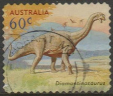 AUSTRALIA - DIE-CUT-USED 2013 60c Australia's Age Of Dinosaurs -Diamantinasaurus - Used Stamps