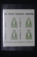 NOUVELLE ZÉLANDE - Bloc De 4 Vignettes Panpex 1977 - L 122113 - Unused Stamps