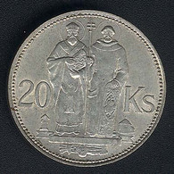 Slowakei, 20 Korun 1941, Silber, UNC - Slovakia