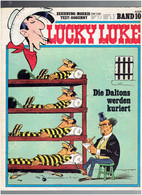 LUCKY LUKE 1975 DIE DALTONS WERDEN KURIERT TEXT GOSCINNY ZEICHNUNG MORRIS LA GUERISON DES DALTON EDITION ORIGINALE - Sonstige & Ohne Zuordnung