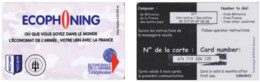 Carte Prépayée - France - Ecophoning - Ecophoning KFOR - Trident Logo (Pink), Tirage 20000 Ex. -  Schede Ad Uso Militare