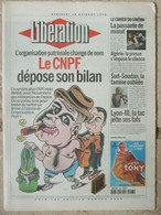 Journal Libération (28 Octobre 1998) CNPF/Medef - Algérie Et La Presse - Sud Soudan - Lyon III - Le Viagra - Desde 1950
