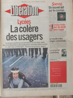 Journal Libération (13 Octobre 1998) Lycées - Emplois Fictifs - Singes Contaminés - Kosovo - DSK - Desde 1950