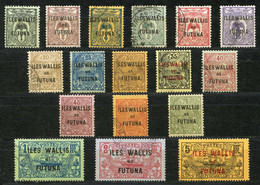 WALLIS Et FUTUNA < N° 1 à 17 Ø Série Complète 17 Valeurs Oblitérés - Used Stamp Ø < Cote 54.00 € - Used Stamps