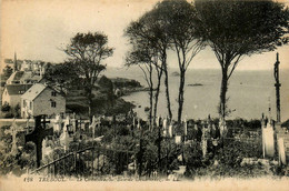 Tréboul * Vue Sur Le Cimetière * La Baie De Douarnenez - Tréboul