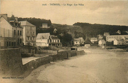 Tréboul * Vue Sur La Plage Et Les Villas * Hôtel Les Sables Blancs - Tréboul