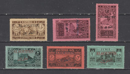 Alaouites  1925  Taxe  N° 6 à 10  Neuf X   Série Complète - Unused Stamps