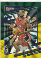 NICKEIL ALEXANDER WALKER   - 2021-22 Donruss  #170 - Pelicans - Holo Green & Yellow Laser - 2000-Now