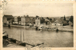 Redon * Vue Générale Du Port * Péniche Batellerie - Redon